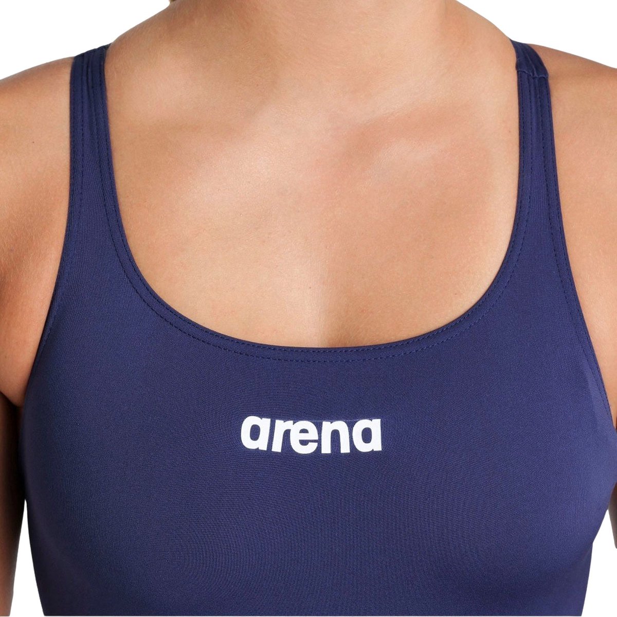 ARENA | W Team Swimsuit Swim Pro Solid navy - white (Maat - 42) — afbeelding 14