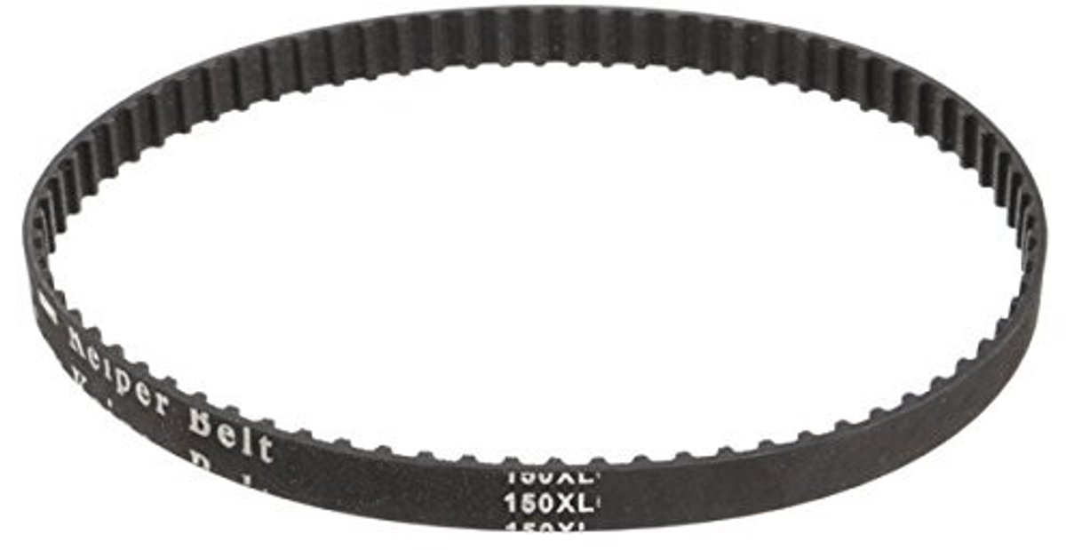 Allecto - Timing Belt - 150XL 037 - Ideaal voor vacuümreinigers - 10 mm breed - 75 tanden - Duurzaam rubber - Geschikt voor verschillende apparaten...