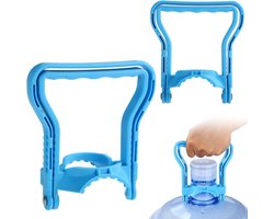 Waterfles Handgrepen - Tilhulpmiddel Kannen - Waterflessen Dragen - Ergonomisch Ontwerp - 122x135 cm - Blauw