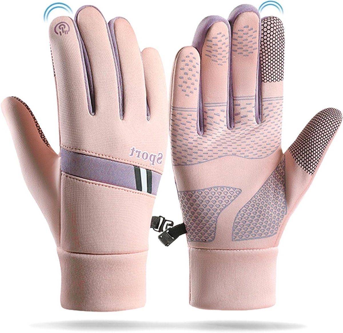 Thermische Vingerschoenen voor Vrouwen - Winddicht, Touchscreen en Antislip voor Sporten, Motorfiets, Fietsen en Wintersport