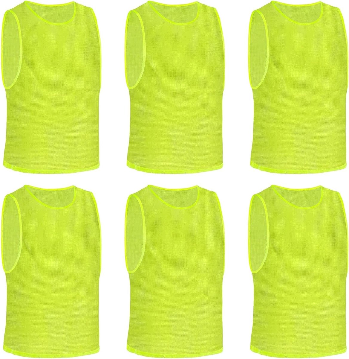 Ademende Trainingsvest voor Voetbal - Mesh Scrimmage Shirt voor Comfortabel Trainen en Verbeteren van Prestaties