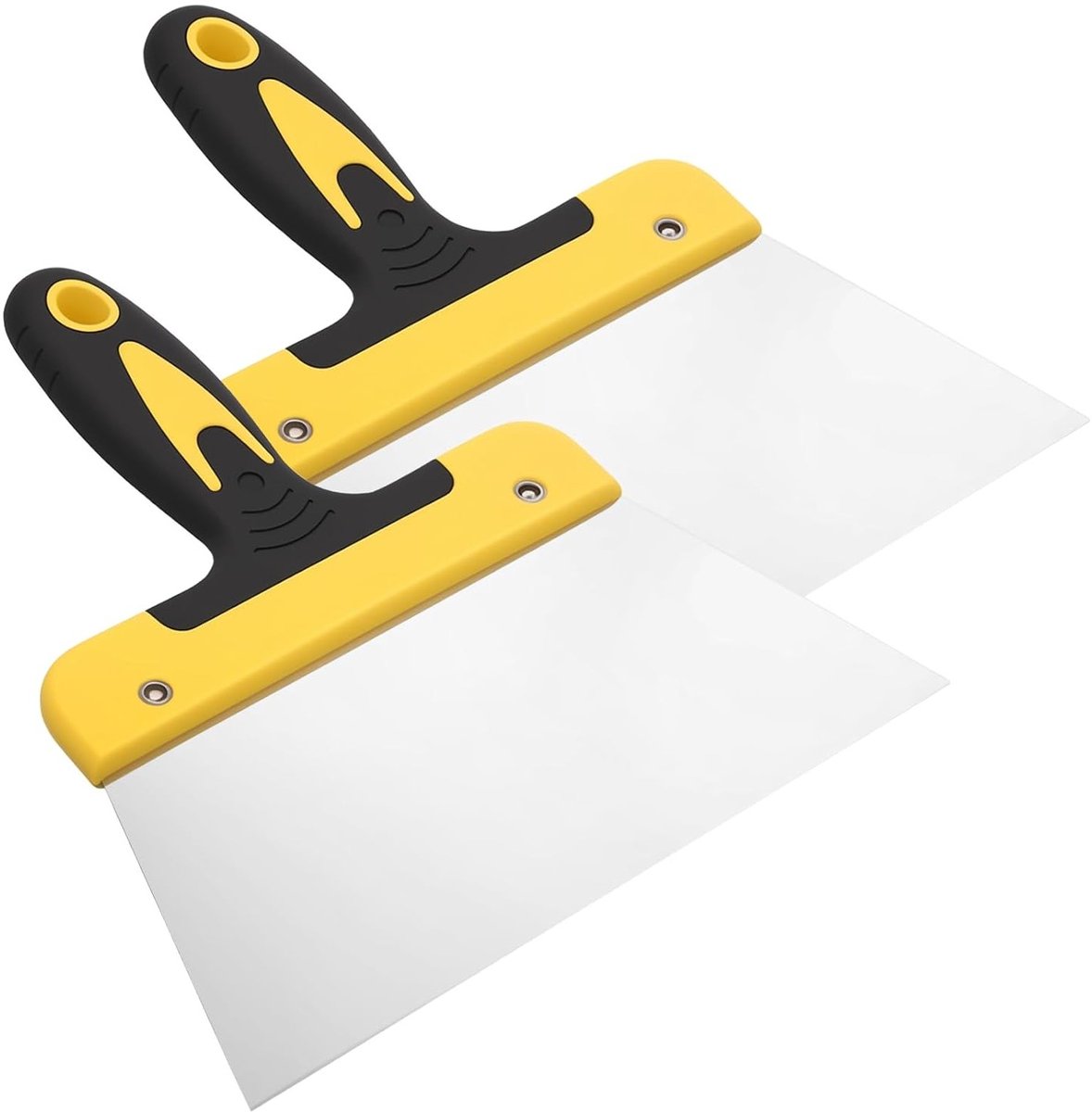 Multifunctionele Spatula's van RVS, 200 mm - Ideaal voor Schrapen van Muren en Verwijderen van Behang