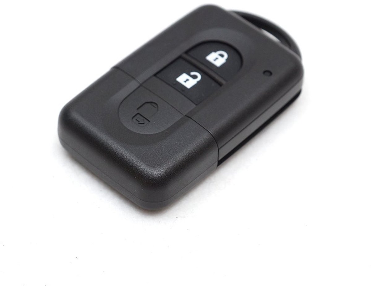 ONF3 - Key Case Cover - Sleutelhoes - Perfecte vervanger voor autosleutels - Zwart - Sleutelbehuizing - Ideaal voor Nissan - Geschikt voor Nissa...