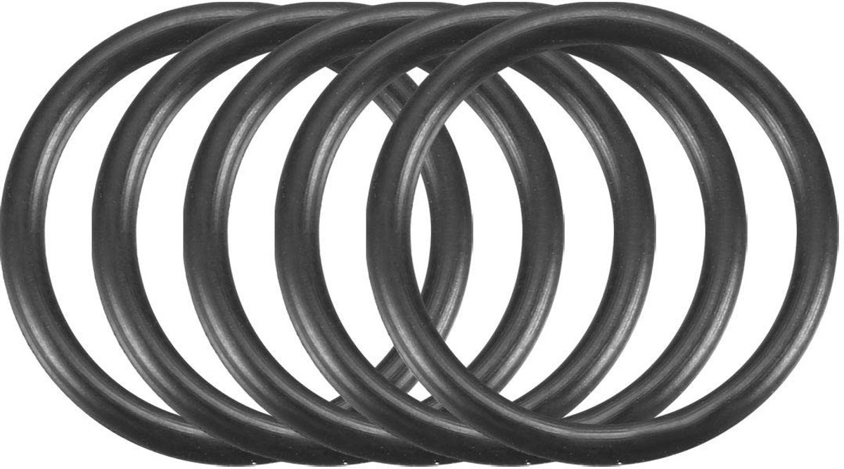 ONF3 - Rubber O-Ringen - 150 Stuks - Hittebestendig - 16mm - Flexibel en veelzijdig - Perfect voor automotive en huishoudelijk gebruik - Zwart