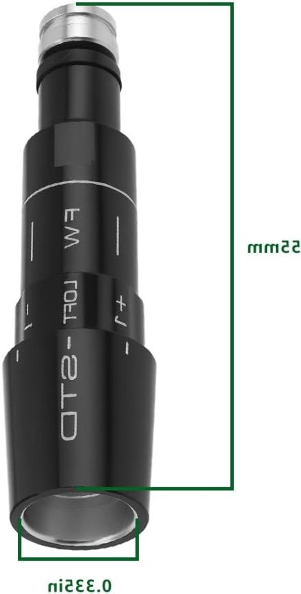 1 stuk 0.335 inch rechtshandige driverkop Fairway adapter geschikt voor Mizuno ST-Max, ST-G en ST-Z 230 golfclubs van Merkloos — afbeelding 4