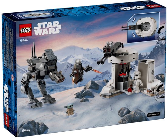 LEGO® Star Wars™ L'attaque de l'AT-RT™ – Ensemble de construction avec figurine LEGO du Mandalorien™ et Grogu™ – à partir de 7 ans – 75444