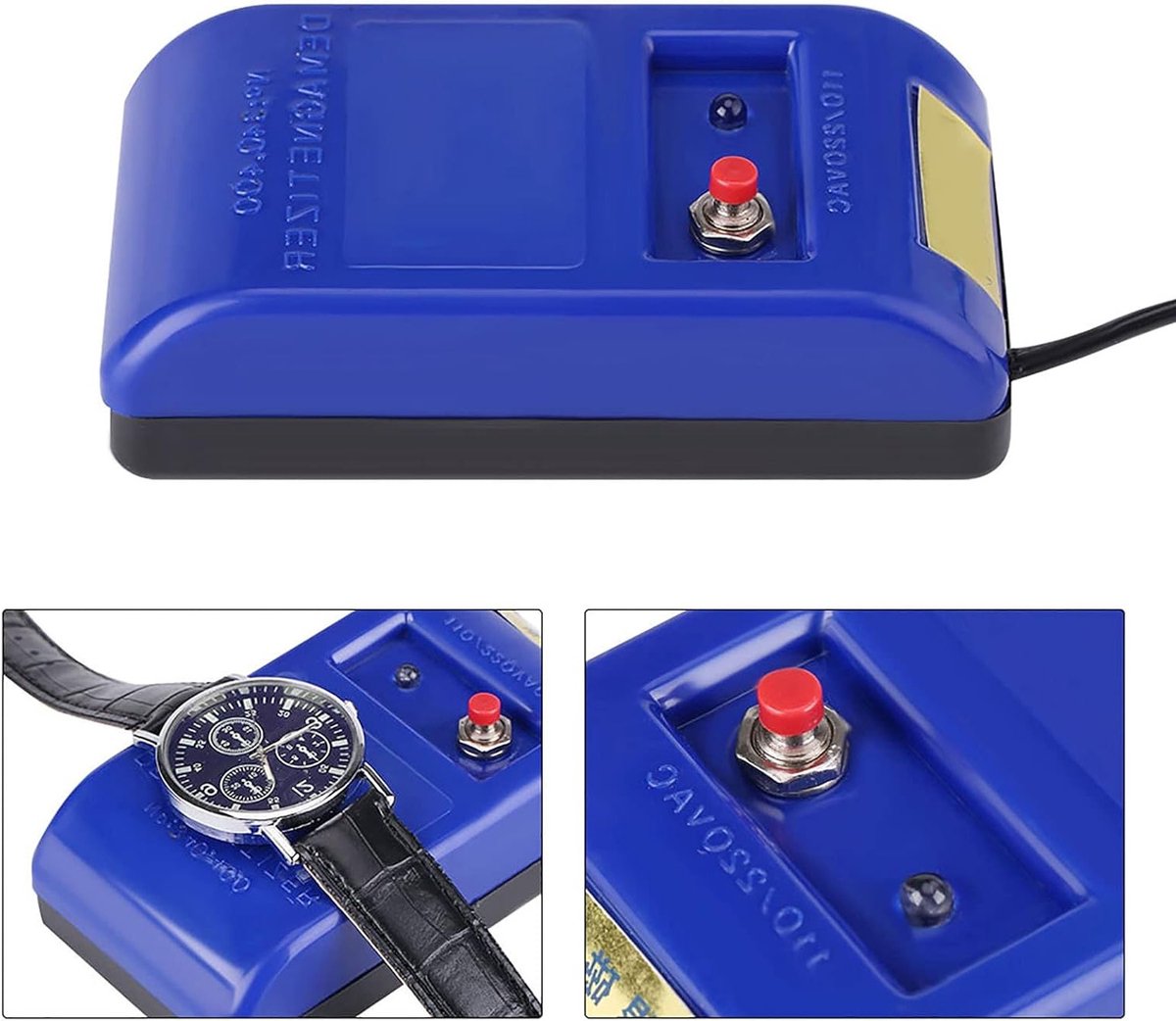 Professionele Demagnetiseur voor Horloges - Mechanisch Gereedschap voor Horlogeherstel, 110-220V, Compact en Efficiënt