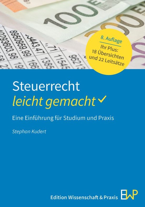 BLAUE SERIE – leicht gemacht- Steuerrecht – leicht gemac ... - cover