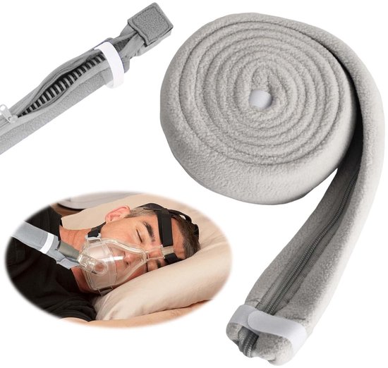 Universele CPAP Slanghoes van 1.8m, Isolerende Bescherming met Rits, Anticondensatie, Stofdicht en Herbruikbaar voor CPAP en Flexibele Slangen van Universele — afbeelding 4