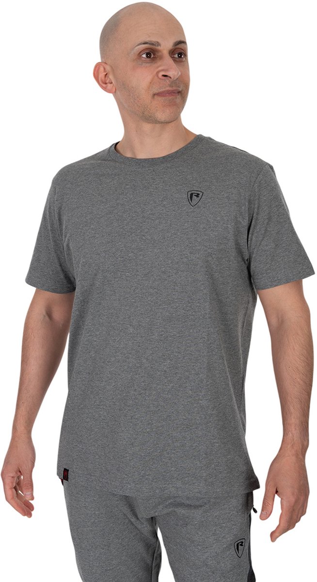 Fox Rage Voyager T – Comfortabel T-Shirt voor Roofvissers Grijs
