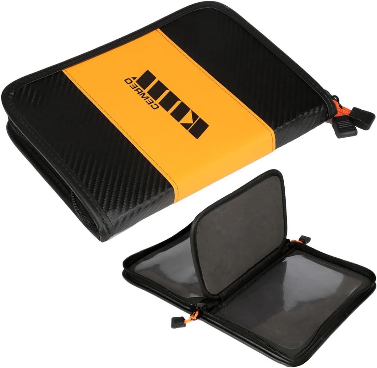 Visgerei Opbergdoos voor Aas - PVC Hengelsport Accessoires Tas met Vakken en Ritssluiting voor Efficiente Organisatie