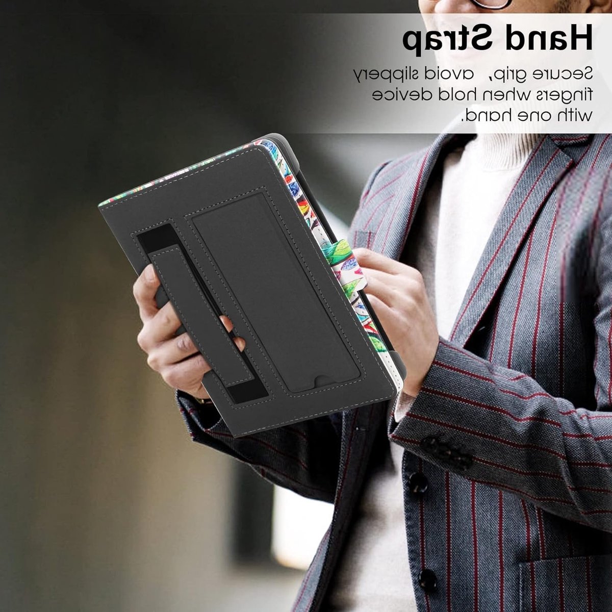 Universele Hoes voor 6.8" en 7" E-Book Readers, Beschermende Leder Standcase voor Kindle, Kobo en Pocketbook – foto 2