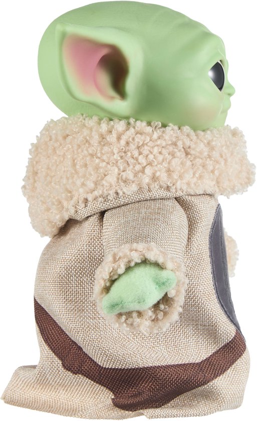 Star Wars The Mandalorian & Grogu Film Grogu Rondel Ontwerp Vinyl Hoofd Zacht Pluchen Lijfje - Knuffel van 15 cm — afbeelding 3