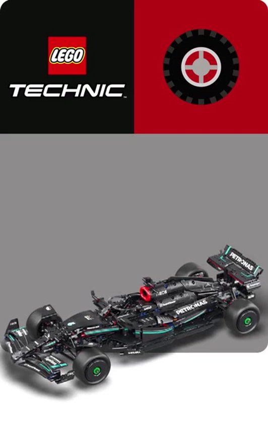 LEGO Technic Mercedes-AMG F1 W14 E Performance, Voiture de Course, Set à Construire, Réplique Détaillée, Cadeau pour Hommes et Femmes, Véhicule Miniature, Décoration pour le Bureau ou la Maison 42171