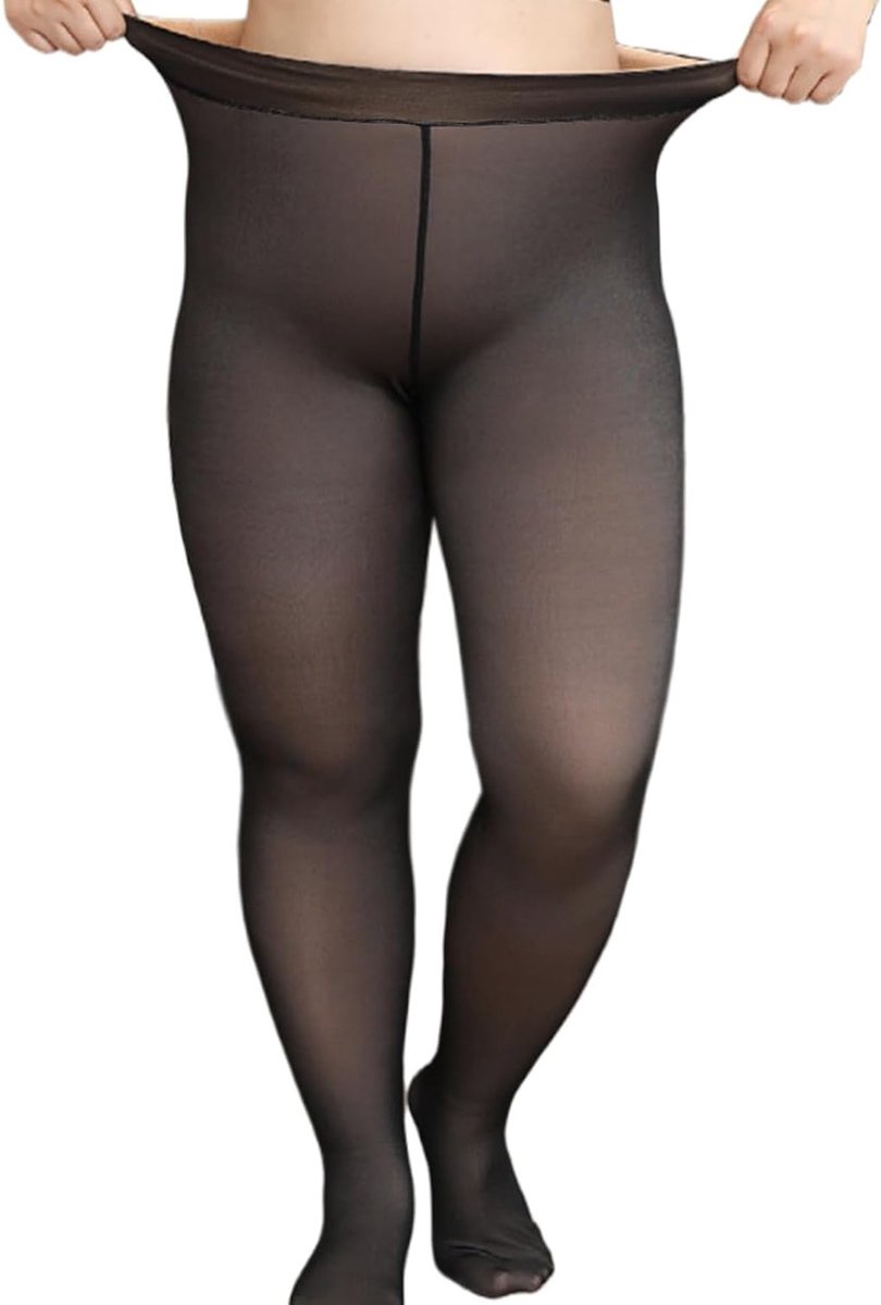Dikke Fleece Voering Dames Leggings - Warm Thermisch en Elastisch voor de Winter, Hoge Taille en Vrouwelijke Pasvorm