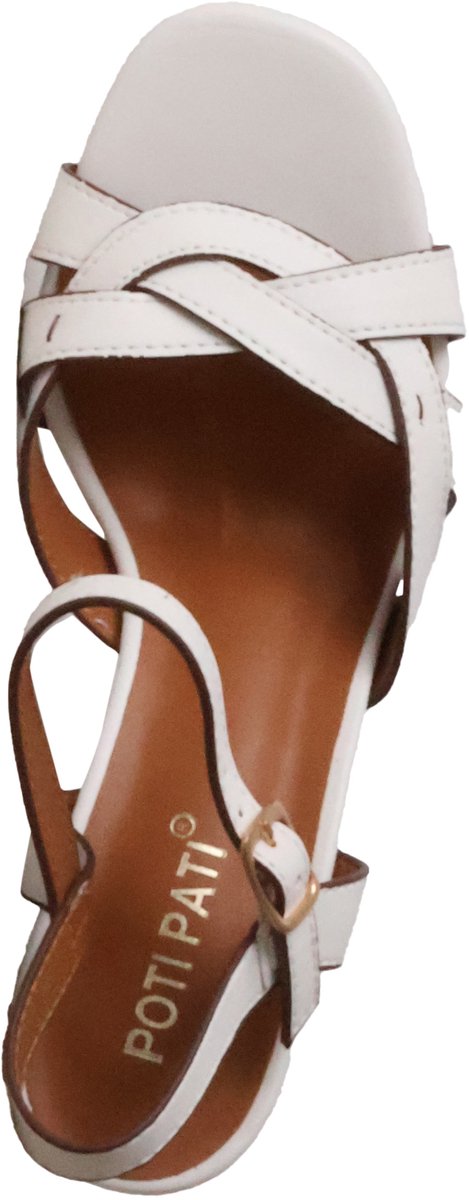 Supermodieuze sandalen met hak