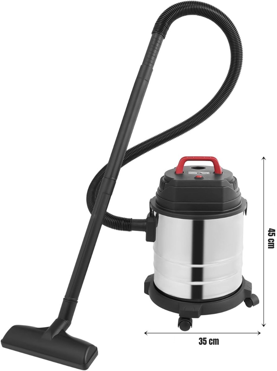 Nexvo® Karcher - Karcher Stofzuiger - Bouwstofzuiger - Festool Stofzuiger - Bouwstofzuiger Zonder Zak - Zilver - 45cm x 32cm x 35cm thumbnail 4