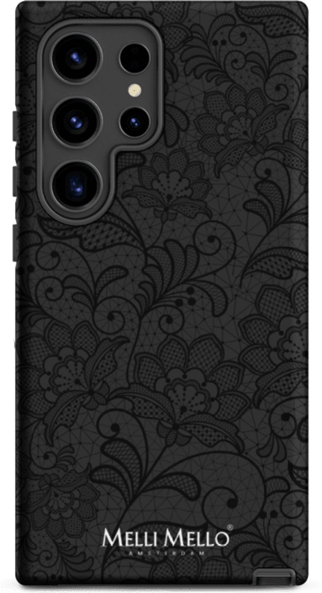 Melli Mello Telefoonhoesje Midnight Lace (Tough Case) - Samsung Galaxy S24 Ultra