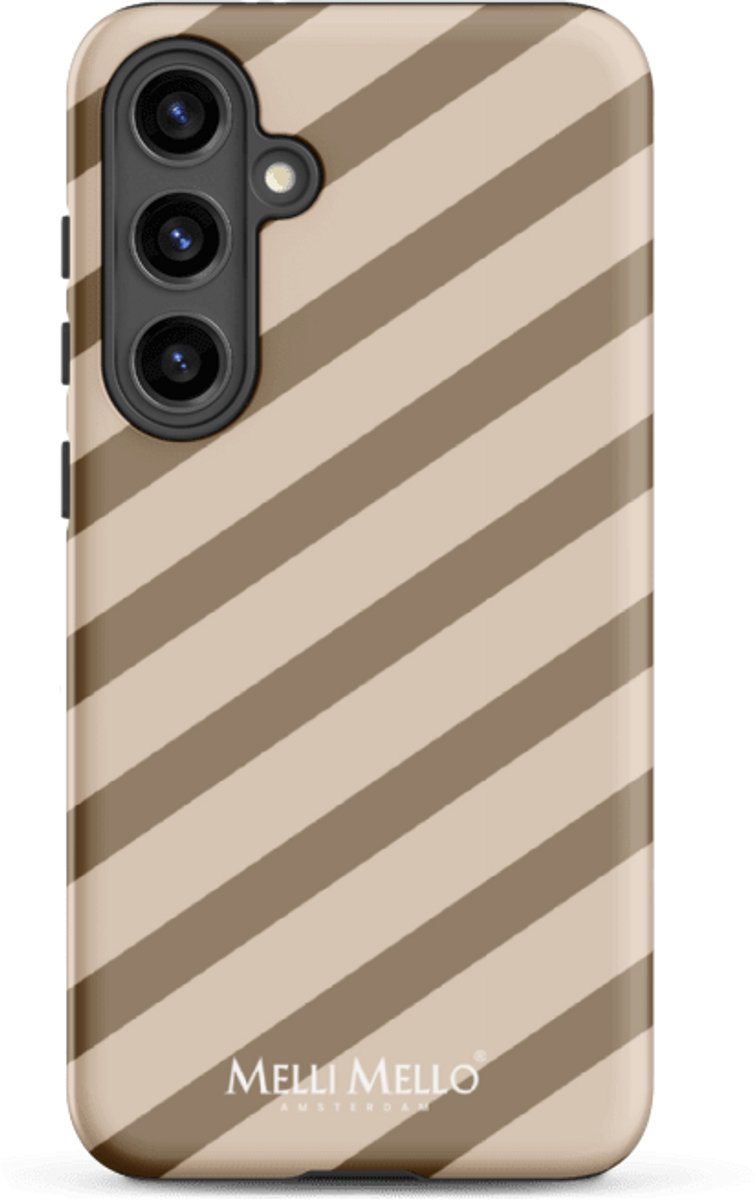 Melli Mello Telefoonhoesje Sand Stripe (Tough Case) - Samsung Galaxy S24 Plus