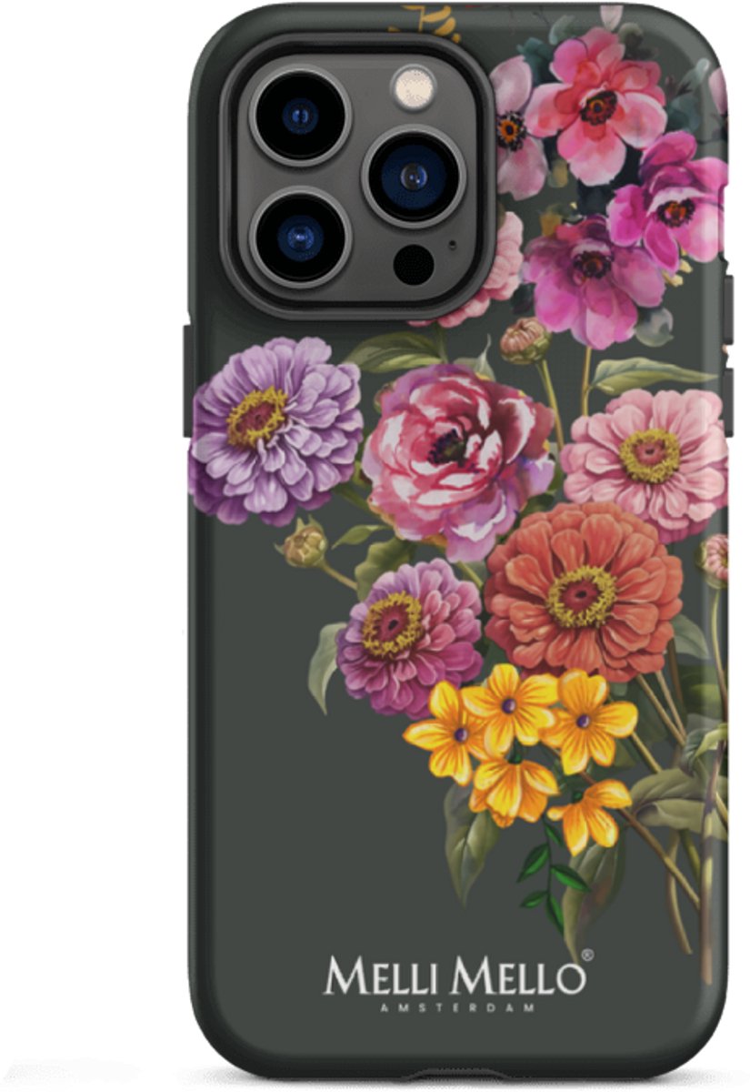 Melli Mello Telefoonhoesje Velvet Bloom (Tough Case) - Apple iPhone 14 Pro Max