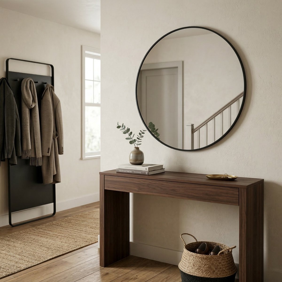 Ronde wandspiegel MIRA, Ø 80 cm