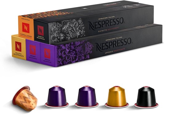 Nespresso Original Koffiecups Decaffeinato pack 50x capsules