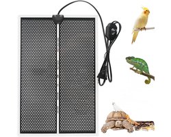 Verwarmingsmat voor Reptielen - Instelbare Terrarium Verwarmingsmat 20W - 42x28 cm