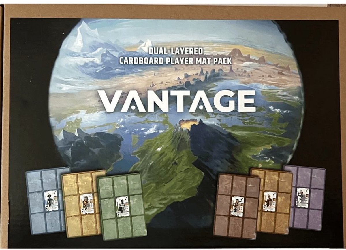 Vantage Dual-layered Cardboard Player Mat Pack