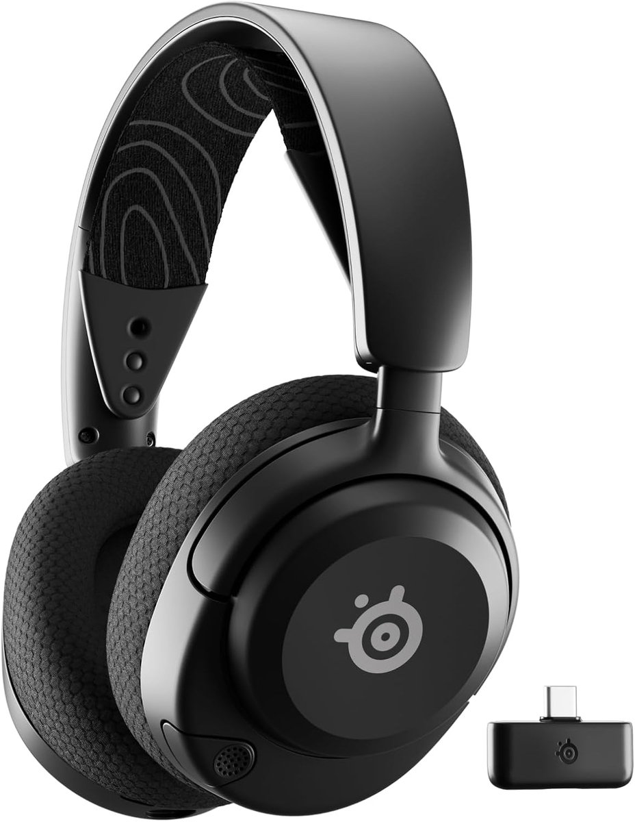 Draadloze Gaming Headset - Multi-platform Audio - Multi-systeem Gaming - 60 Uur Accuduur - Neodymium Drivers - Zwart