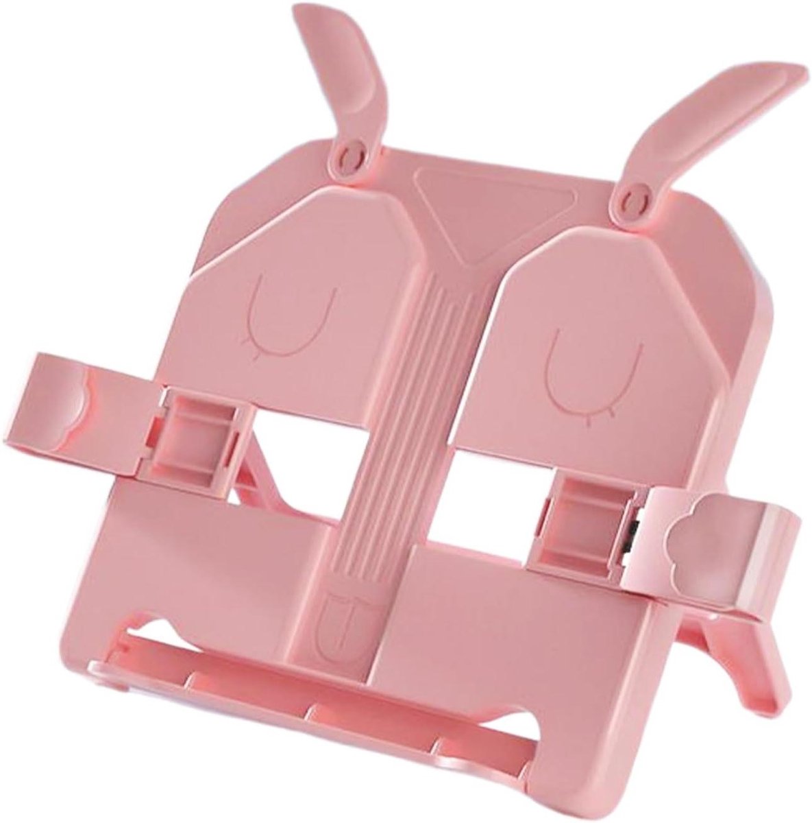 Boekenstandaard - Leeshouder - Ergonomisch Lezen - Verstelbare Hoeken - 22 x 2.5 cm - Roze