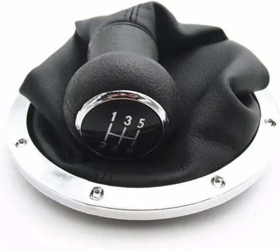 Versnellingspookknop - Pookhoes - Comfortabel Schakelen - Ergonomisch R-vorm - 12 mm - Zwart — afbeelding 3