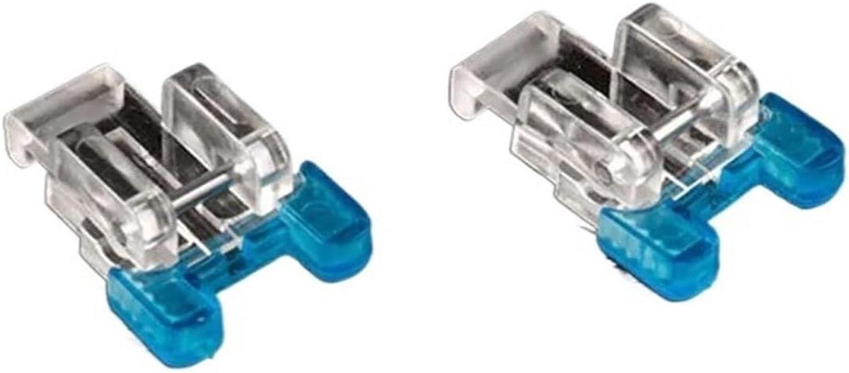 Naaimachine Voet - Knop Gat - Kleding Maken - Plastic Constructie - 10 Stuks - Transparant