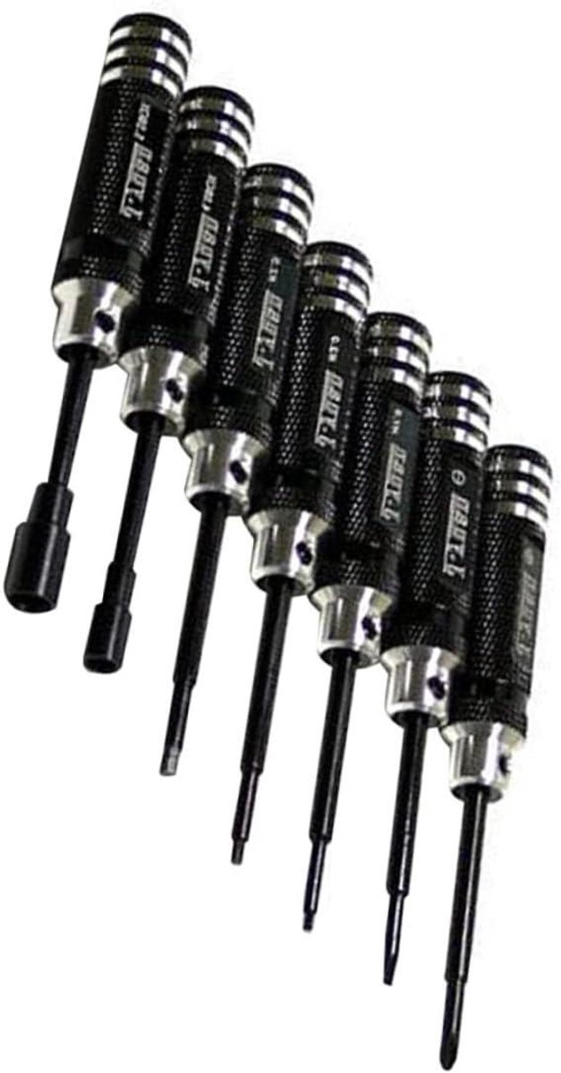 Schroevendraaierset - RC Gereedschap - Modelbouw Reparatie - 7-in-1 Set - 105 mm - Zwart