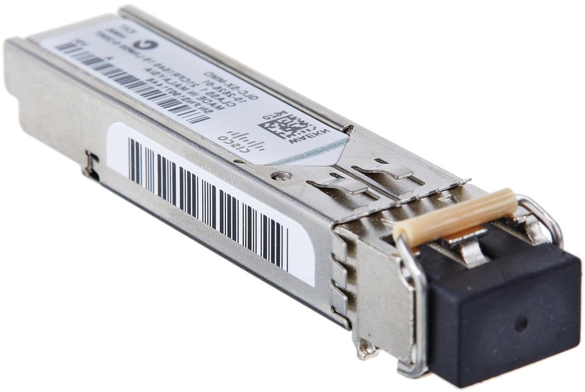 Netwerkmodule - SFP Transceiver - Netwerkuitbreiding - Hot Swappable - 550m Bereik - Zilver