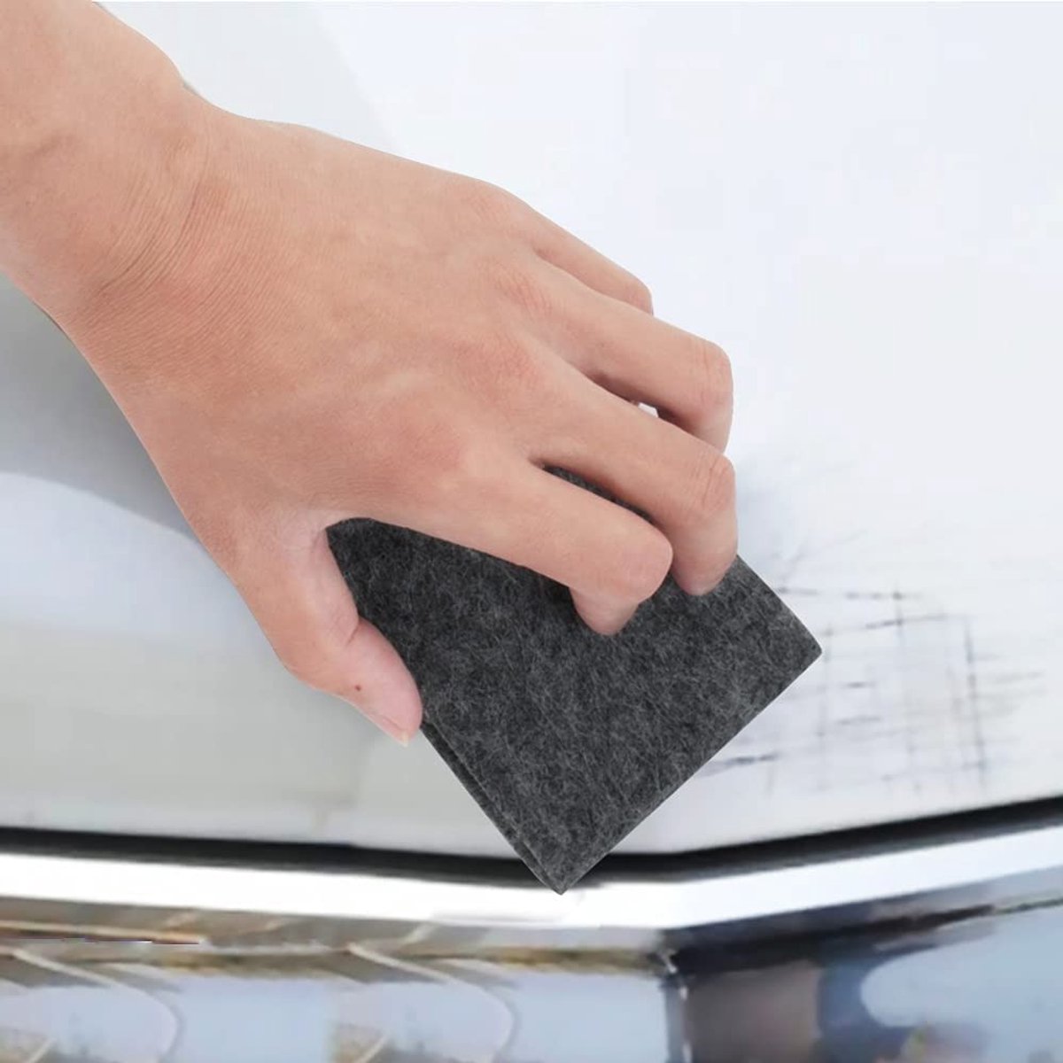 Set van 4 Multifunctionele Nano Doeken voor Auto - Polijstdoek en Krassenverwijderaar voor Perfecte Auto-oppervlakken – foto 7