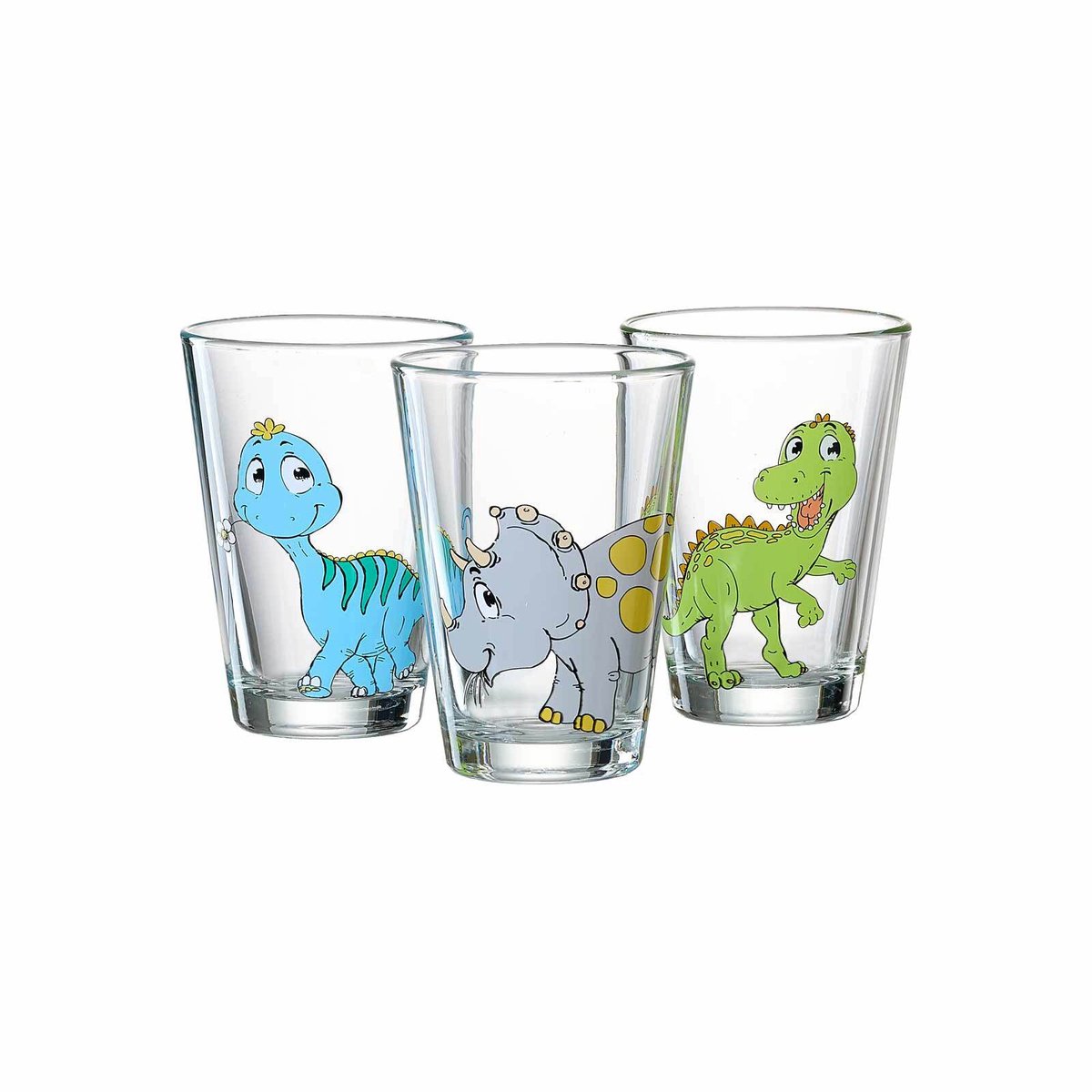 Kindergläser Dino 200 ml Set van 3
