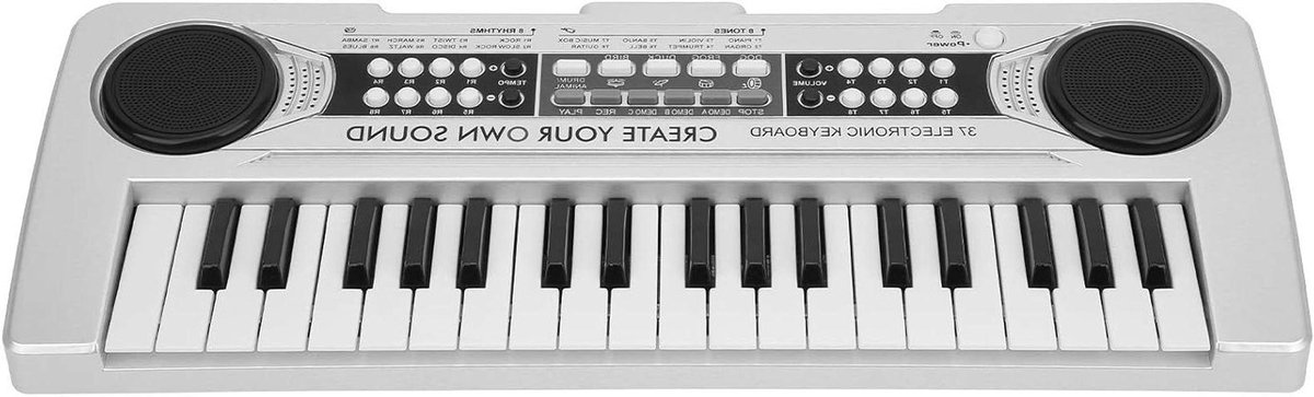 Elektronisch Toetsenbord Kinderen - Pianospeelgoed Beginners - Muziek Leren Oefenen - 8 Instrumentgeluiden Ritmes