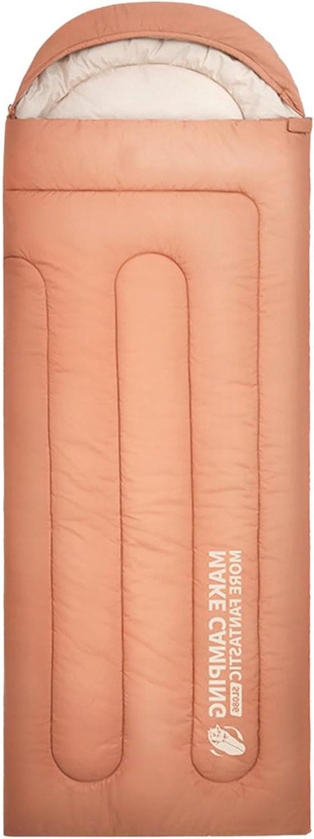 Slaapzak Outdoor - Kampeerslaapzak Warm - Kamperen Reizen - Waterdichte Winddichte Isolatie - 220x75cm - Multicolor