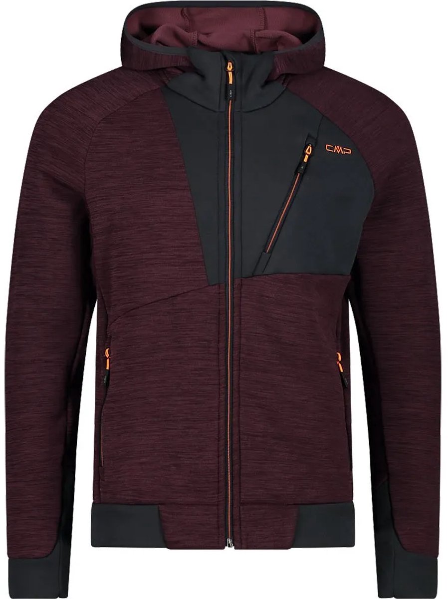 Cmp 33e2157 Softshelljack Rood 2XL Man