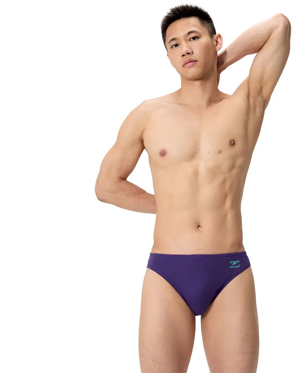 Speedo Solid Zwemslip Paars UK 28 Man