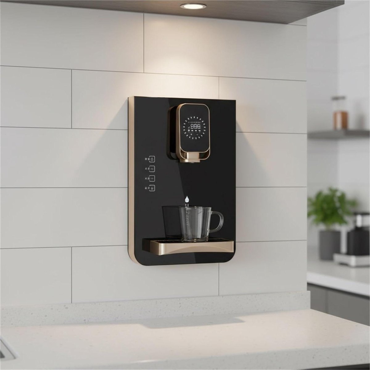 Warmwaterdispenser - Direct warm water - Snel drankjes maken - Instelbare temperatuur - 30L per uur - Wit