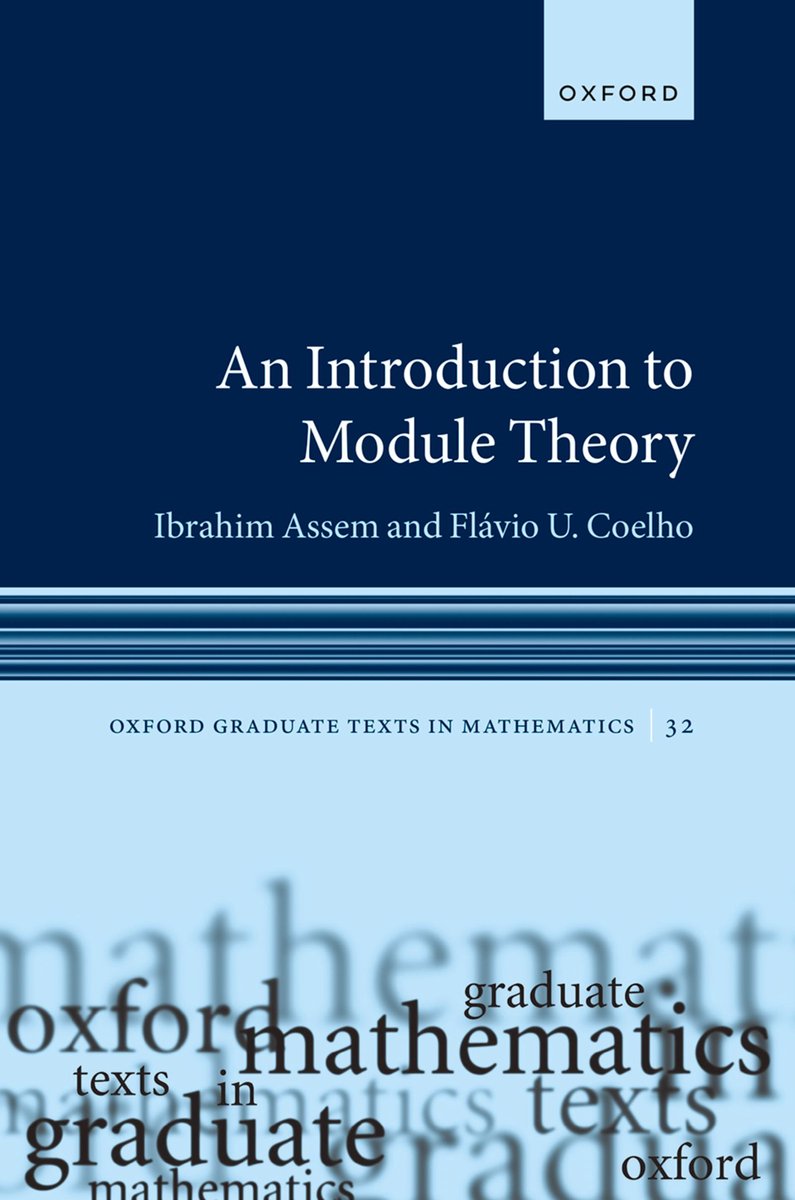 Oxford Graduate Texts In Mathematics-An Introduction To Module Theory