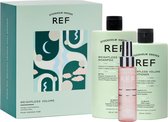 REF Stockholm - Weightless Volume Giftbox 'The Nymph' - Weightless Volume Shampoo + Weightless Volume Conditioner + Shine Elixir - Ideale haarverzorging geschenkset - Cadeau tip!