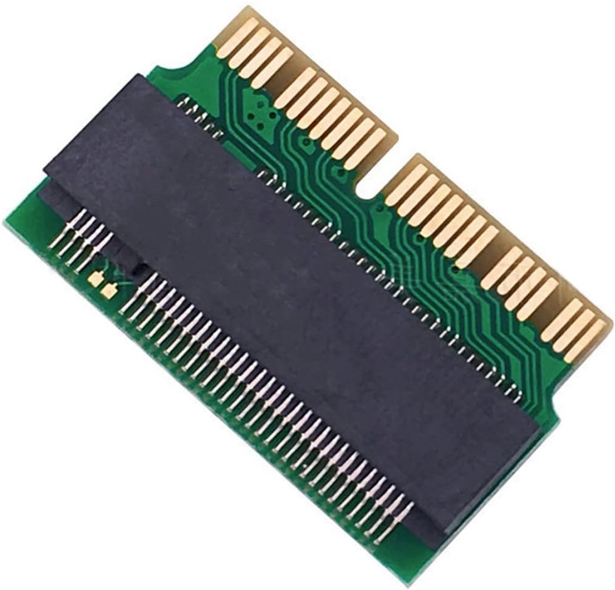 M.2 NVMe SSD Convert Adapter Card voor MacBook Air en Mac Pro Retina – Upgrade PCIe 2013-2017, Snelle Gegevensoverdracht, Betrouwbare Prestaties
