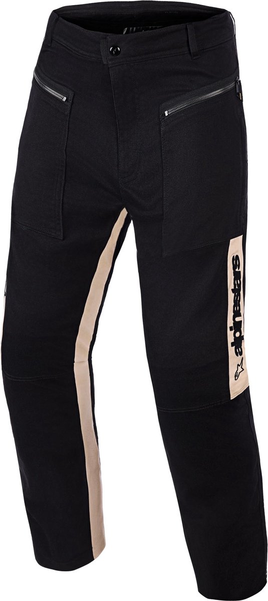 Alpinestars Flex-Ast Canvas Motorfiets Textiel Broek -