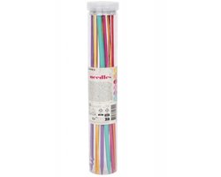 Breinaalden 6 set van 12 Stuks naalden – Multicolor Kunststof Naalden voor Breien - 6 SET
