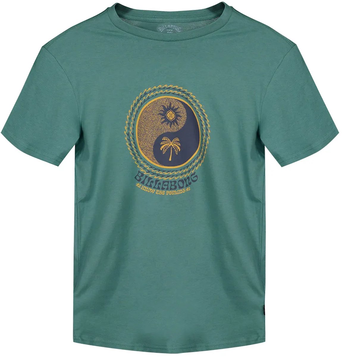 Billabong Tropical Pets T-shirt Met Korte Mouwen 12 Years Jongen Groen