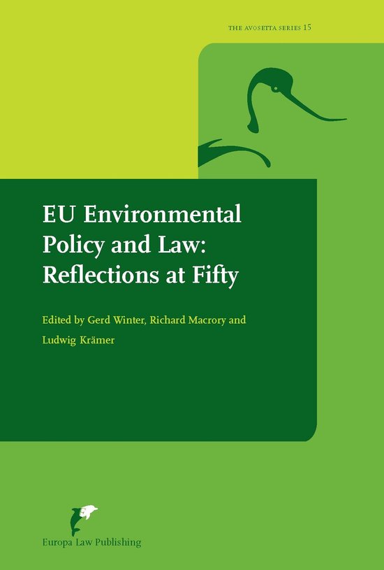 Avosetta Series 15 - EU Environmental Policy and Law: Reflec ... - cover