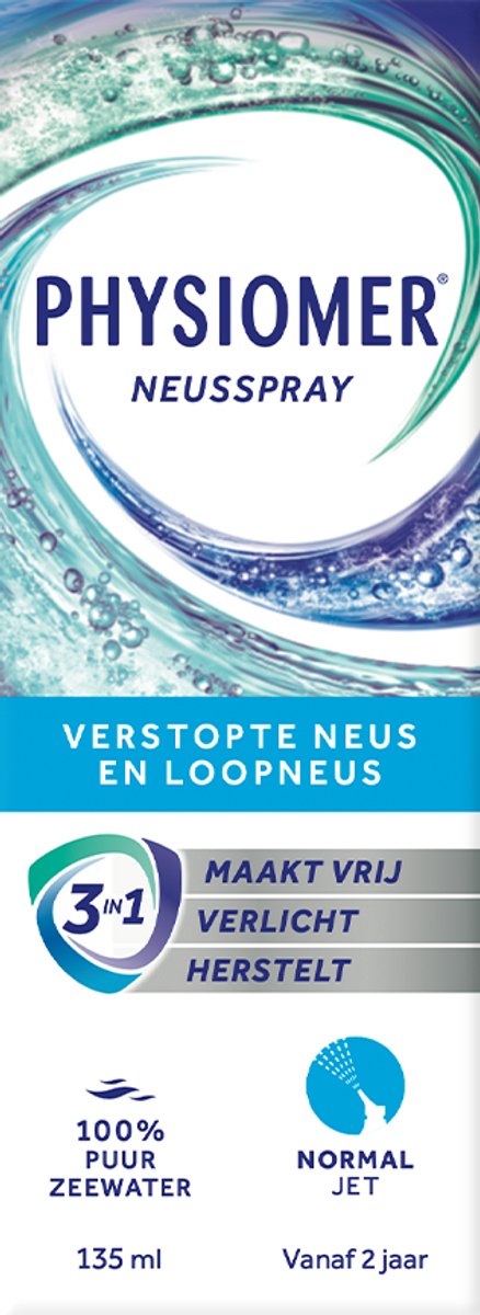 Physiomer Normal Jet - Neusspray bij verkoudheid - 135 ml