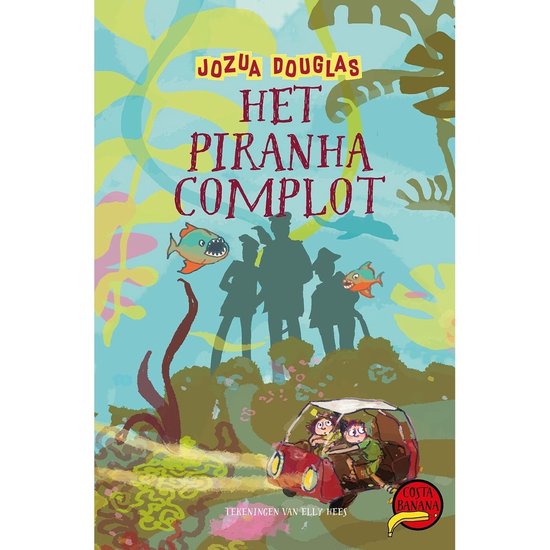 Het piranha-complot - cover